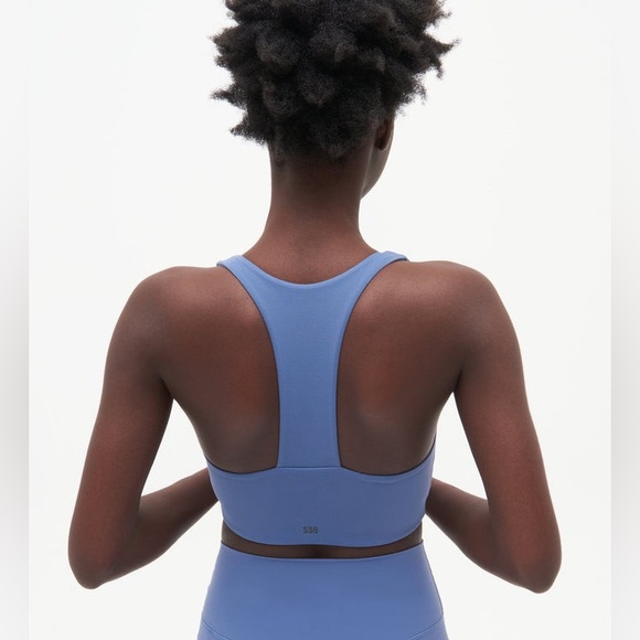 Splits59 Sara Airweight Bra in Steel Blue - Picture 1 of 4